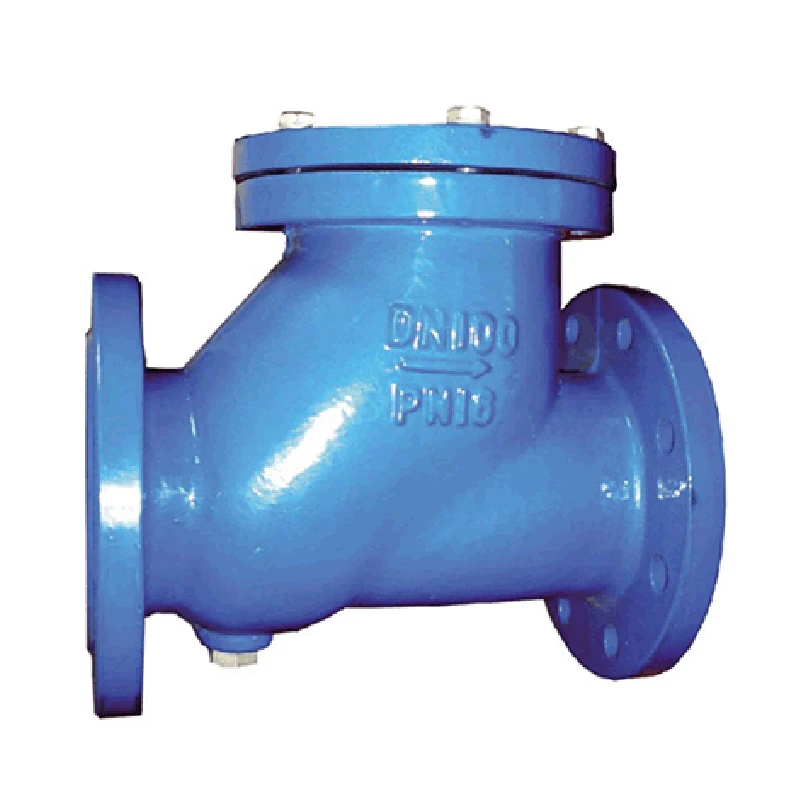 flange type silent check valve