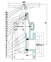 full lug butterfly valve