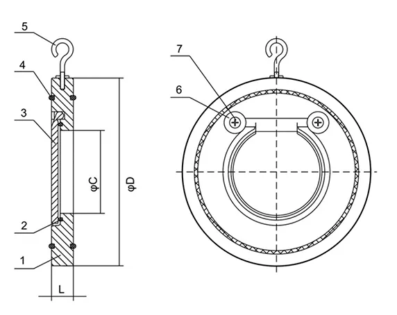 carbon steel ball check valve