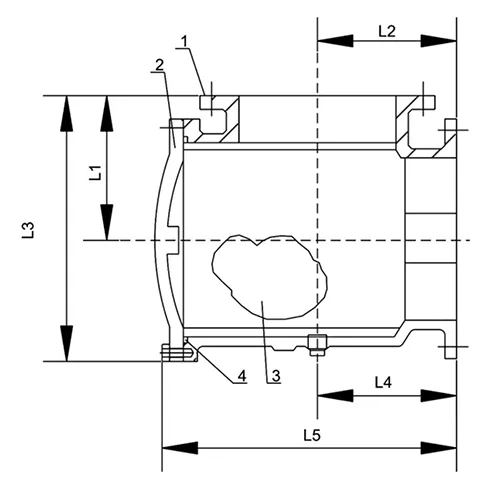 silent check valve