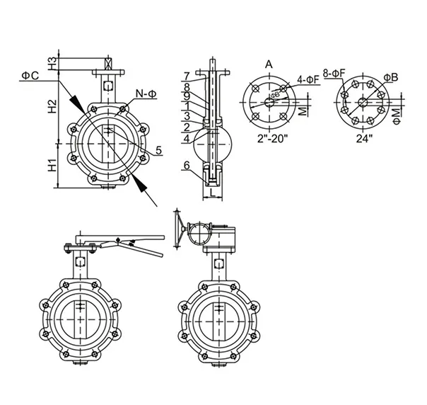 long stem gate valve